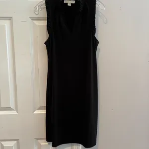Michael Kors Black Ruffle Sleeve Mini Dress thumbnail 4