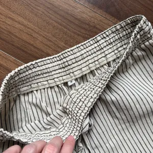 Striped Cream Pants Size M thumbnail 2