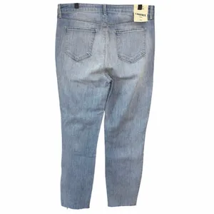 L'AGENCE Harlem‎ Frayed Skinny Jeans Tahoe Blue Size 32 2655BEK thumbnail 2