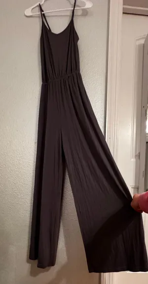Grey Sleeveless Jumpsuit Gray thumbnail 2