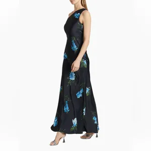 Sachin & Babi Delphine One Shoulder Floral Gown size 6‎ thumbnail 3