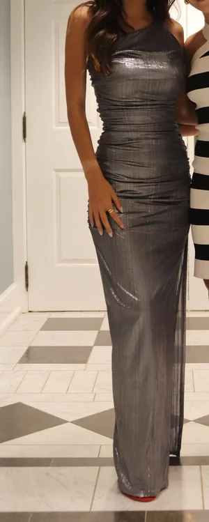 Maxi Gray Dress Size XS thumbnail 1