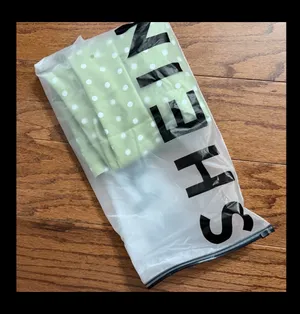 Shein Olive Green high waste Polk dot wide leg pants - Size Small with Bag. Gently warn once and excellent condition. Measurements approximately 12” waste not fully stretched out from elastic waste band x 12” rise x 43” long. None smoking home. Priced to sell at as is condition. Don’t like my price, make reasonable offer. thumbnail 8