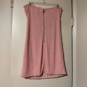 NWT ALICE + OLIVIA Leia strapless beaded mesh mini dress Pastel Pink 12 thumbnail 6