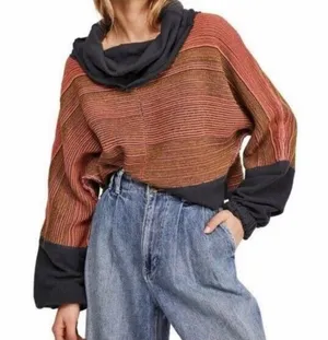 Free People Catch a Smile Cropped Alpaca Wool Blend Sweater thumbnail 1