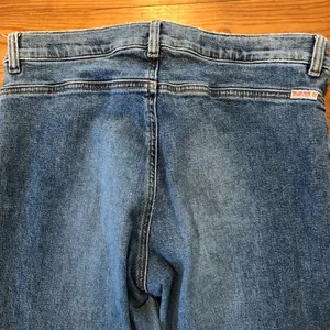 Guess Vintage Button Boot Cut Patch Front Pocket Jeans 29 Fit like a 6 thumbnail 15