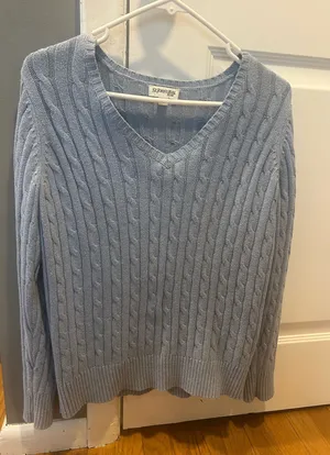 St. John's Bay Vintage Blue sweater thumbnail 1