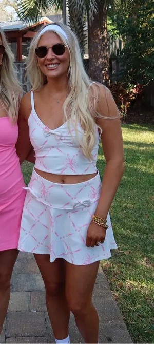 2 piece bow set Pink Size M thumbnail 1