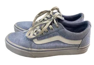Vans Old Skool Blue Sneakers‎ Women’s size 8 thumbnail 1