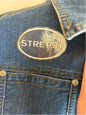 NWOT Woolrich Stretch Jean Jacket Women’s Large Americana Workwear Chic U9 thumbnail 4