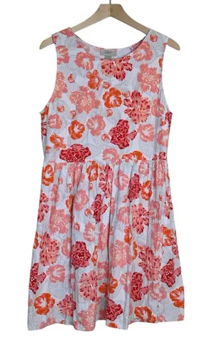 LOFT Women's L Floral Print Sleeveless Sundress thumbnail 1
