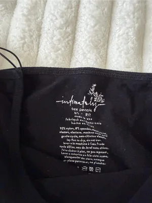 Free People Intimately Free Tank Top Cropped thumbnail 3