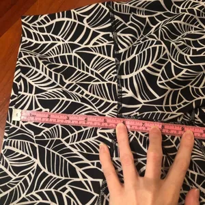 Lululemon Wunder Under Leggings Leaves Pretty Palm Black Angel Wing thumbnail 5
