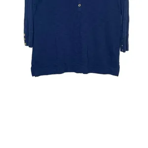 Lilly Pulitzer Women Top Front Button 3/4 Sleeve Notched V Neck Blue Size‎ Small thumbnail 5