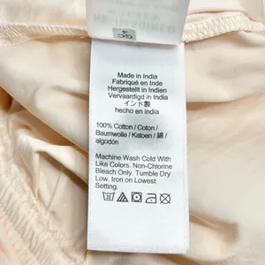NWT J. Crew Cotton Poplin Tie Sleeve Button Front Romper Pink Orange Cream Small thumbnail 12