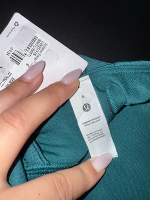 Lululemon Energy Longline Ribbed Bra *Medium Support, B–D Cups - Storm Teal thumbnail 7