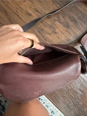 Fossil Women's Pebbled Leather Crossbody Bag thumbnail 4