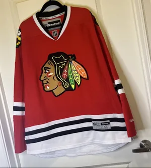 NHL Reebok Jersey Blackhawks Authentic thumbnail 1