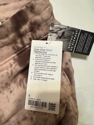 Lululemon Inner Glow High-Rise Shorts 3" thumbnail 4