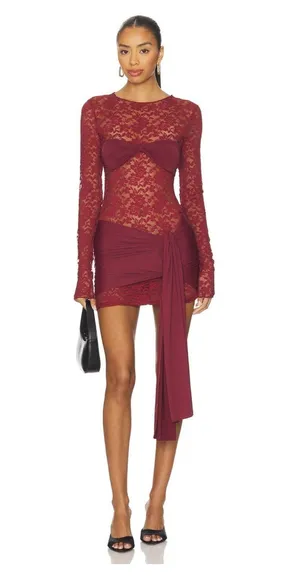 Revolve Lace mini dress thumbnail 1
