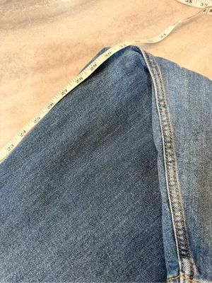 Old Navy Size 18 Higher High-Rise Flare Jeans Medium Wash Stretch Denim thumbnail 7