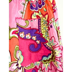Vera Bradley | 2-Piece Cotton Pajama Set Pink Paisley Button Up | Sz S thumbnail 9