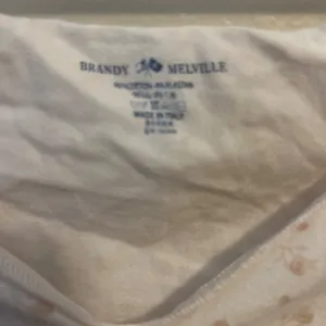 Brandy Melville Floral V-Neck Crop Top thumbnail 4