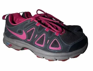 Nike Air Alvord 10 Women's Trail Running Shoes Gray Pink thumbnail 1