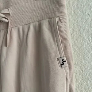 JoyLab Sweatpants Size S Blush Pink Wide Leg Ribbed Trim Drawstring‎ Pockets thumbnail 6