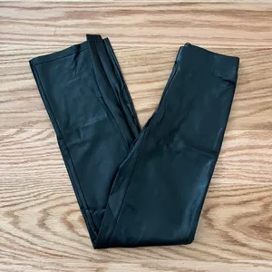 Aritzia Black Upstage Vegan Leather Pants thumbnail 5