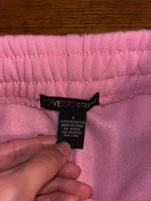 Love Streak Pink Sweatshorts thumbnail 2
