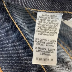 Vtg Lucky Brand Womens 14/32 Jeans Gene Montesano Zip Dark Wash‎ Boot Dungarees thumbnail 5