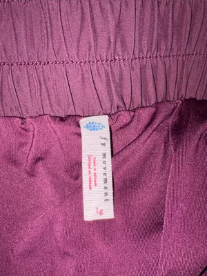 NWT Free People Movement Get Your Flirt On Black Cherry Size Large thumbnail 8