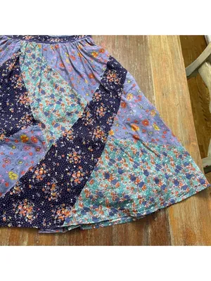 Maeve Anthropologie Patchwork Floral Sundress XS thumbnail 4