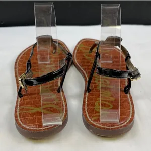 Sam Edelman Women's Black Shoes/Sandals Sz 10M SKU 4693 thumbnail 3