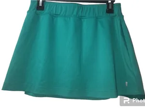 Athletic Skort Tennis‎ Golf Activewear Skirt Teal Green Sportswear thumbnail 1
