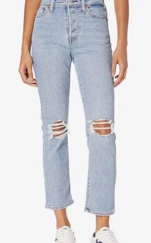 Levi's wedgie straight leg jeans thumbnail 1