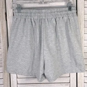 BLUSH MARK Casual Pull On Shorts Gray-Large thumbnail 3