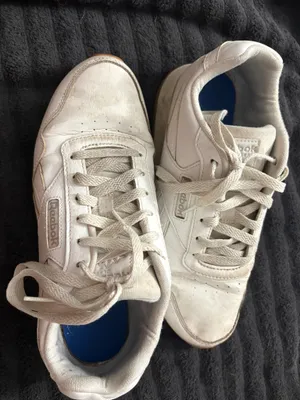 Reebok Sneakers Classic White Leather Women’s 7.5 thumbnail 1