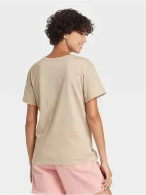 Disney Winnie the Pooh Tigger Parade Beige Graphic Logo Tee Shirt Top thumbnail 2