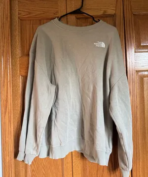 Sage Green The North Face Crewneck thumbnail 1