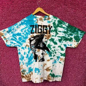 Ziggy Marley Reggae Tie Dye Tour Tshirt size 2X thumbnail 1