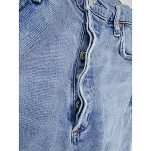 AGOLDE Jeans Womens 28 Nico Jean High Rise Button Fly Cropped Headlines Distress thumbnail 5