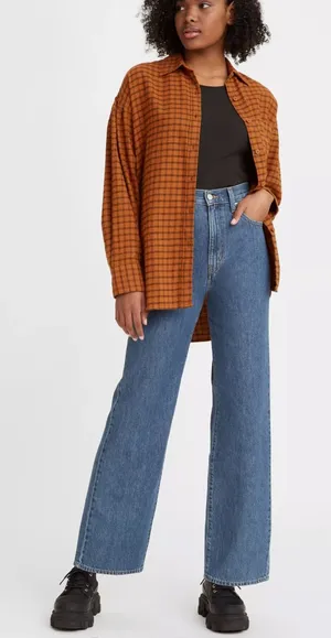 Levi’s High Waisted Straight Jeans thumbnail 1