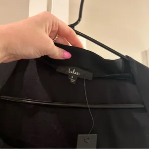 Lulu’s Plenty to Love Black Square Neck Sleeveless Cutout Bodysuit thumbnail 8