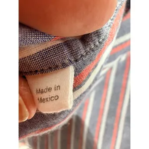 Grayson The Hero Striped Button Down Shirt Cotton Blue Red Size 01 Small thumbnail 13