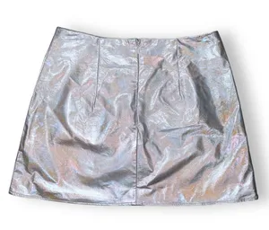 Holographic Mini Skirt thumbnail 3