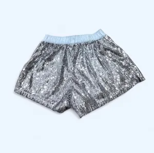 ✨ Wild Fable Silver Sequin Sleepwear Boxer Shorts - Size XXS thumbnail 5