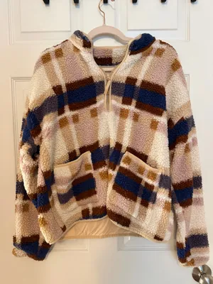 Thread & Supply Sherpa Quarter-Zip Pullover thumbnail 1