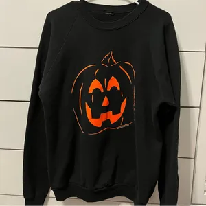 Vintage Pumpkin Crewneck Sweatshirt thumbnail 2